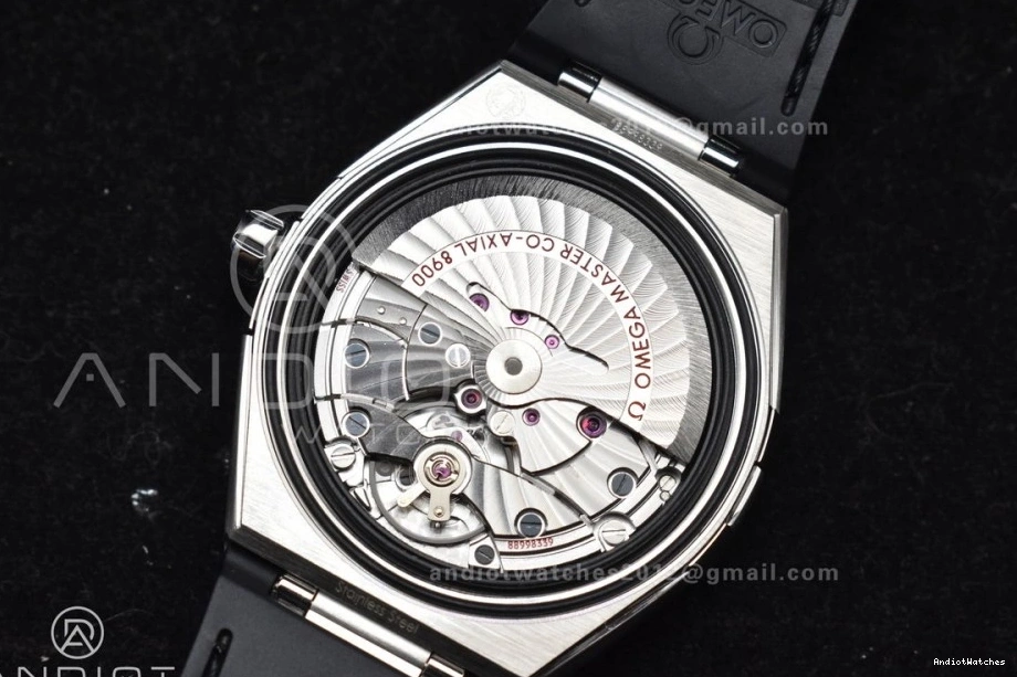 Black Gummy SS VSF 1:1 Strap Constellation 548 Super Edition Clone on Dial Compact A8900 Gray Best 1111